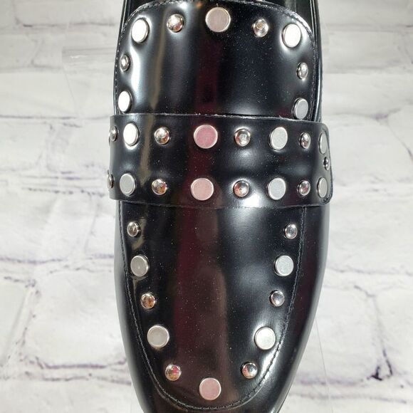 🔥NIB Marc Fisher Zimma Studded Leather Loafers Size 7.5 - Picture 10 of 14